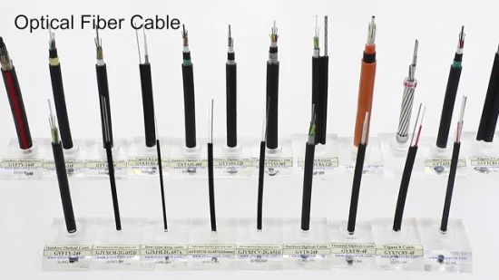 4 or 12 Core Multimode Jumper Wire PVC Tube Indoor Fiber Optic Yarn Cable GJFJV